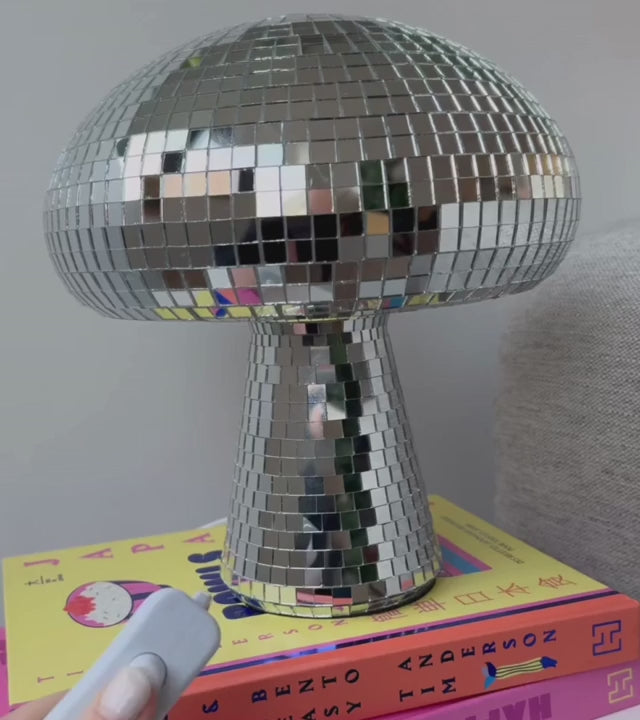 Lampe disco champignon